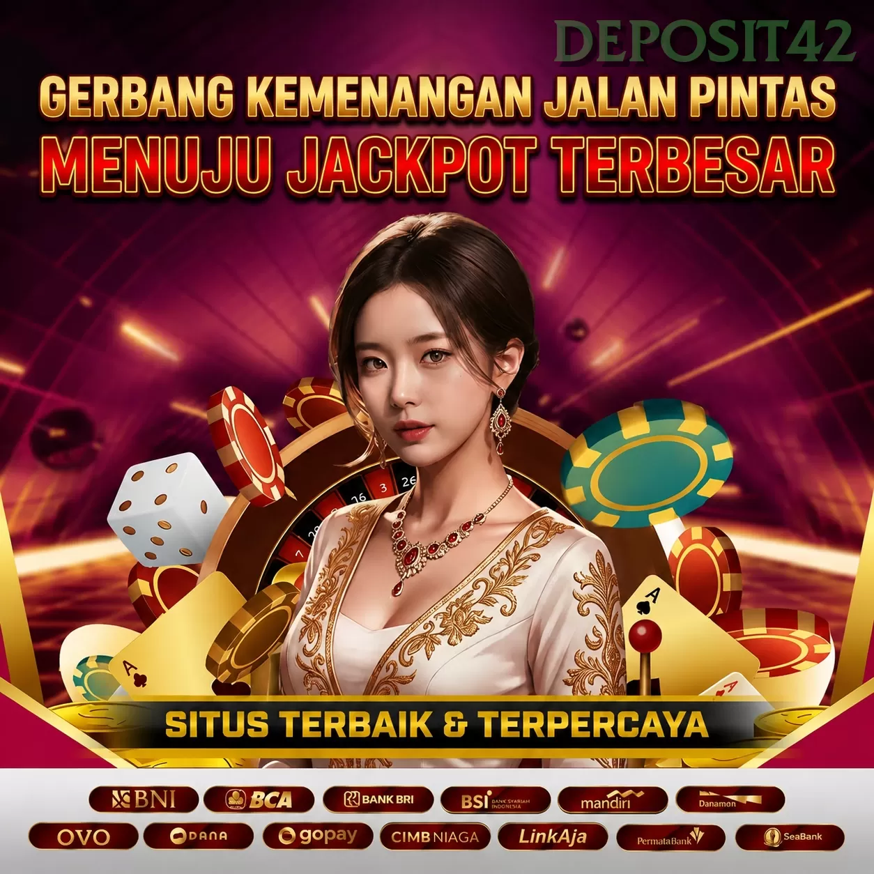 Ikon aplikasi deposit42 resmi